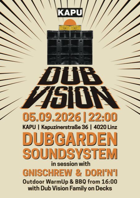 DUB VISION #12 w/ DUBGARDEN SOUNDSYSTEM