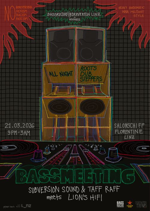 BASS.KV BASSMEETING - SUBVERSION SOUND & TAFF RAFF MEETS LION'S HIFI