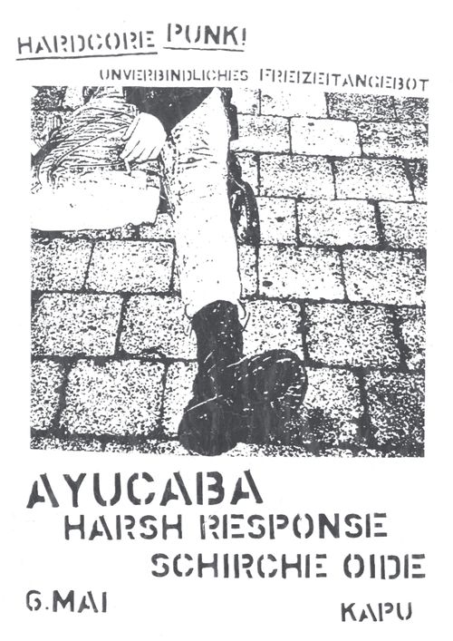 UFZA: AYUCABA, Harsh Response, Schirche Oide