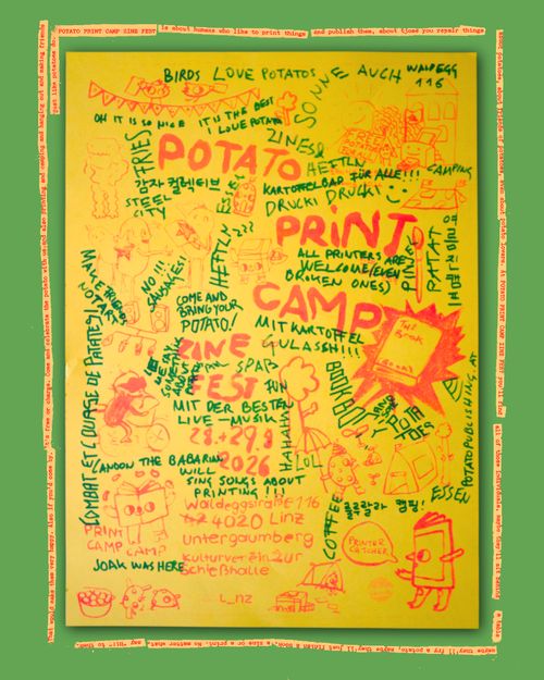 POTATO PRINT CAMP ZINE FEST