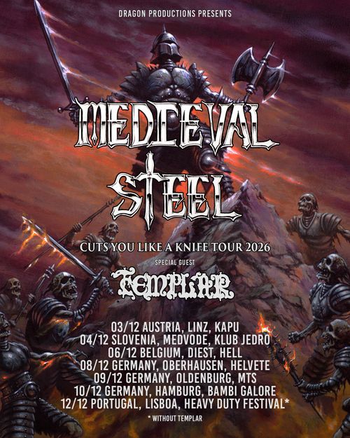 Steel City Sorcery presents: Medieval Steel, Templar
