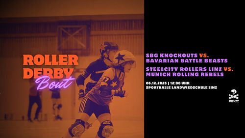 ROLLER DERBY BOUT – Double Header